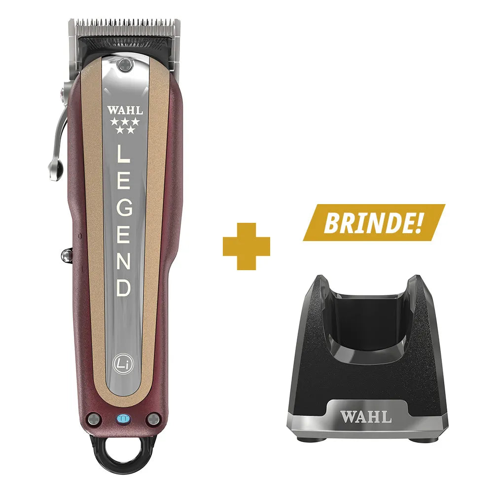 Kit Máquina de Cortar Cabelo Wahl Legend Cordless Bivolt