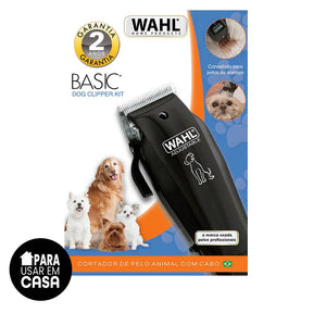 Máquina Para Tosa Animal Pet Wahl Basic Dog Clipper 220V - Máquina Para Tosa - Basic Dog Clipper Kit 220V