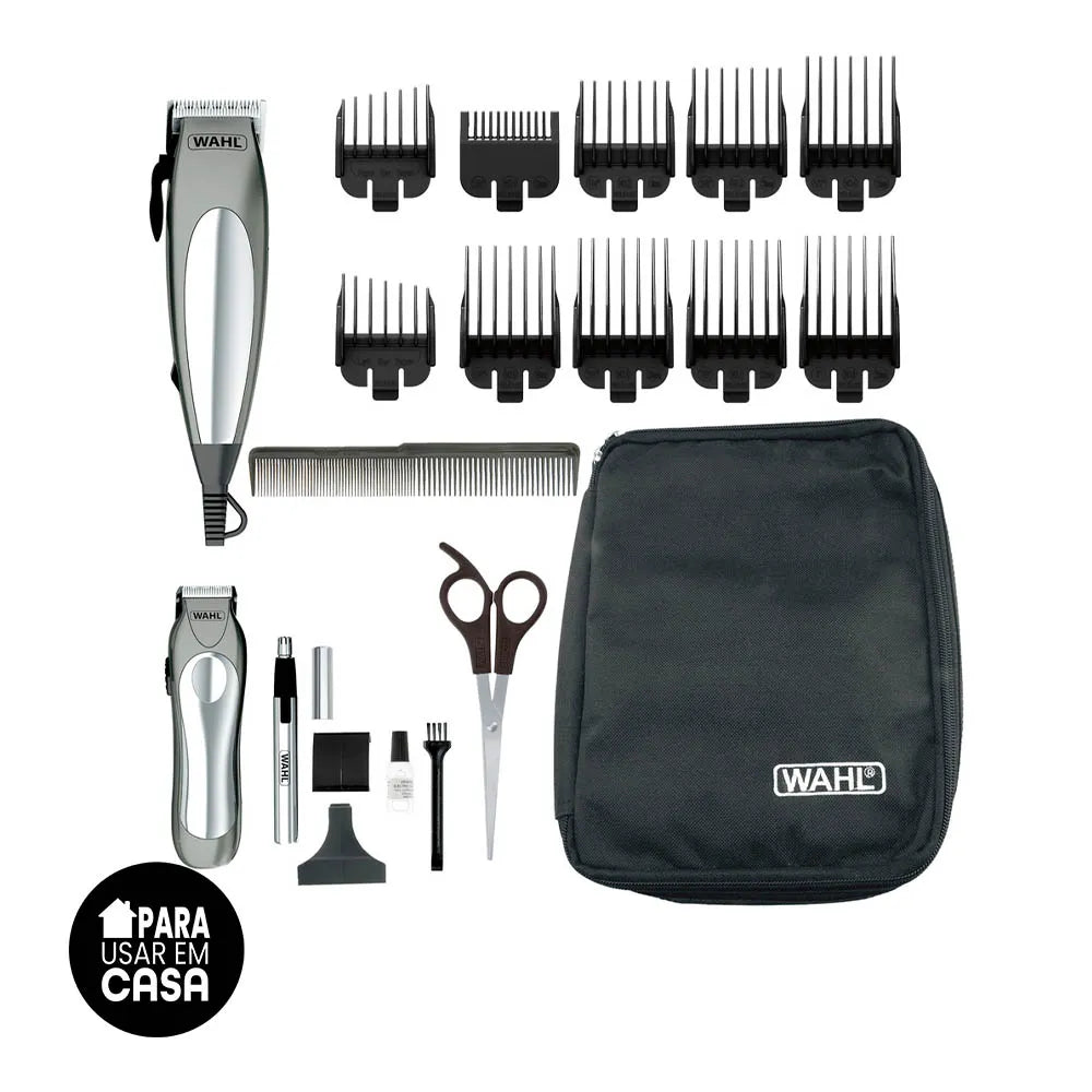 Kit Máquinas de Corte e Aparador Deluxe Groom Pro Wahl