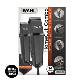 Kit de Máquinas de Cortar Cabelo e Aparador HomeCut Wahl