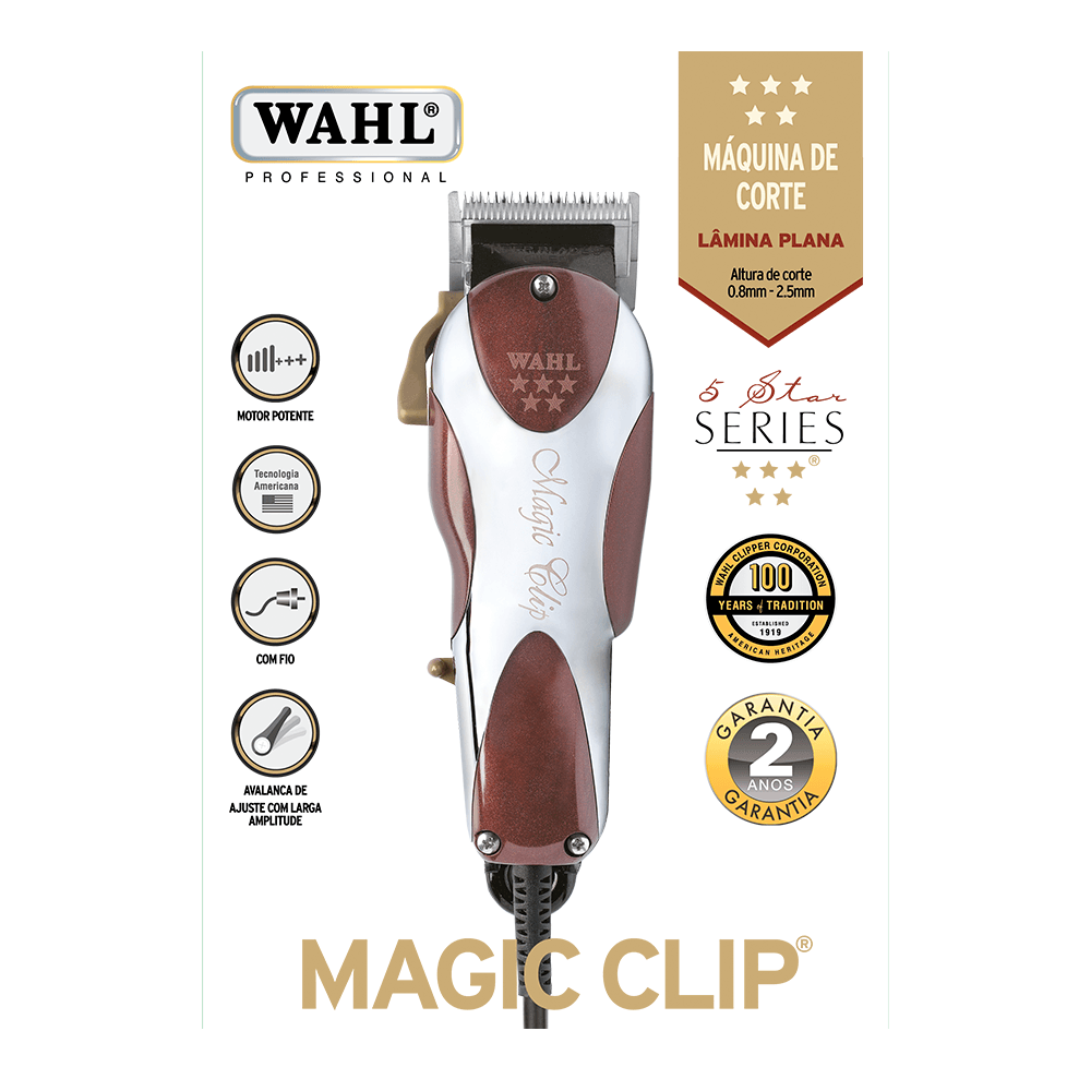 Máquina de Cortar Cabelo Wahl Magic Clip